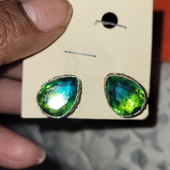 LOT of 925 Stone Cufflinks - Picture 5 of 7